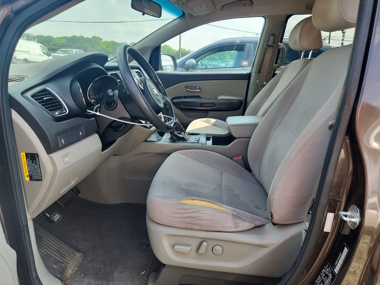 2016 Kia Sedona Lx Gray vin: KNDMB5C10G6129117