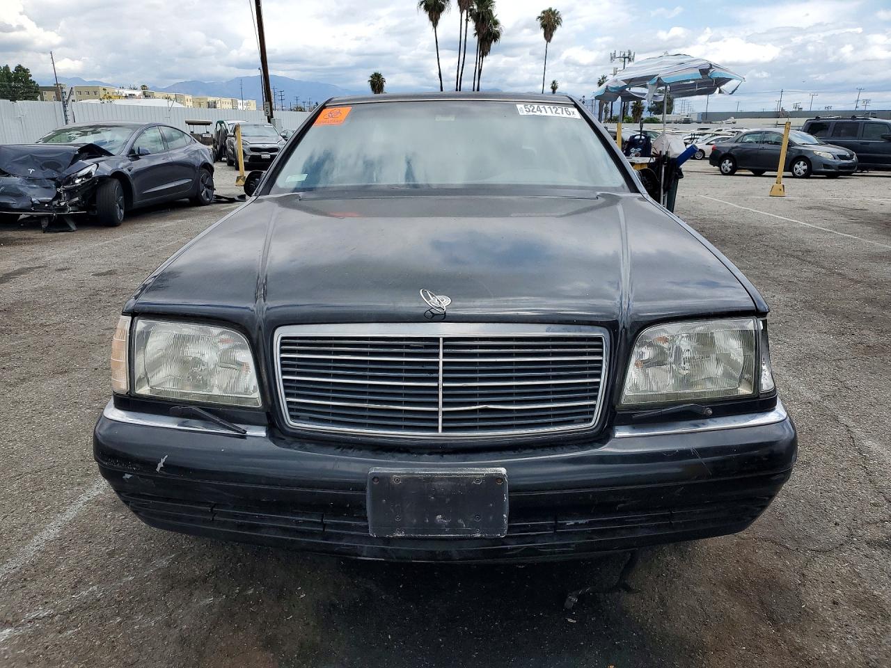 1997 Mercedes-benz S420 Black vin: WDBGA43G2VA367266