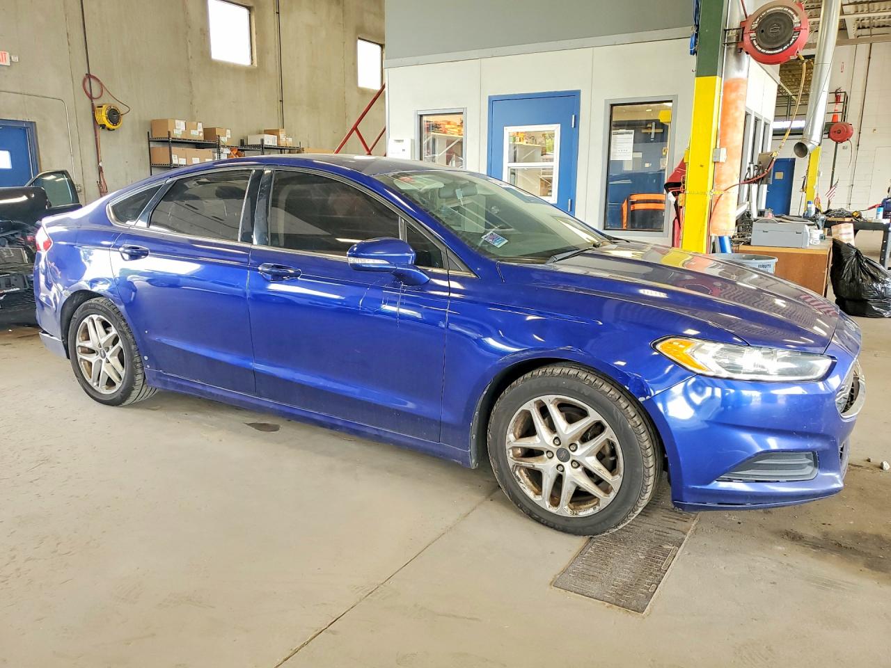 2013 Ford Fusion Se Синий vin: 3FA6P0H75DR220074