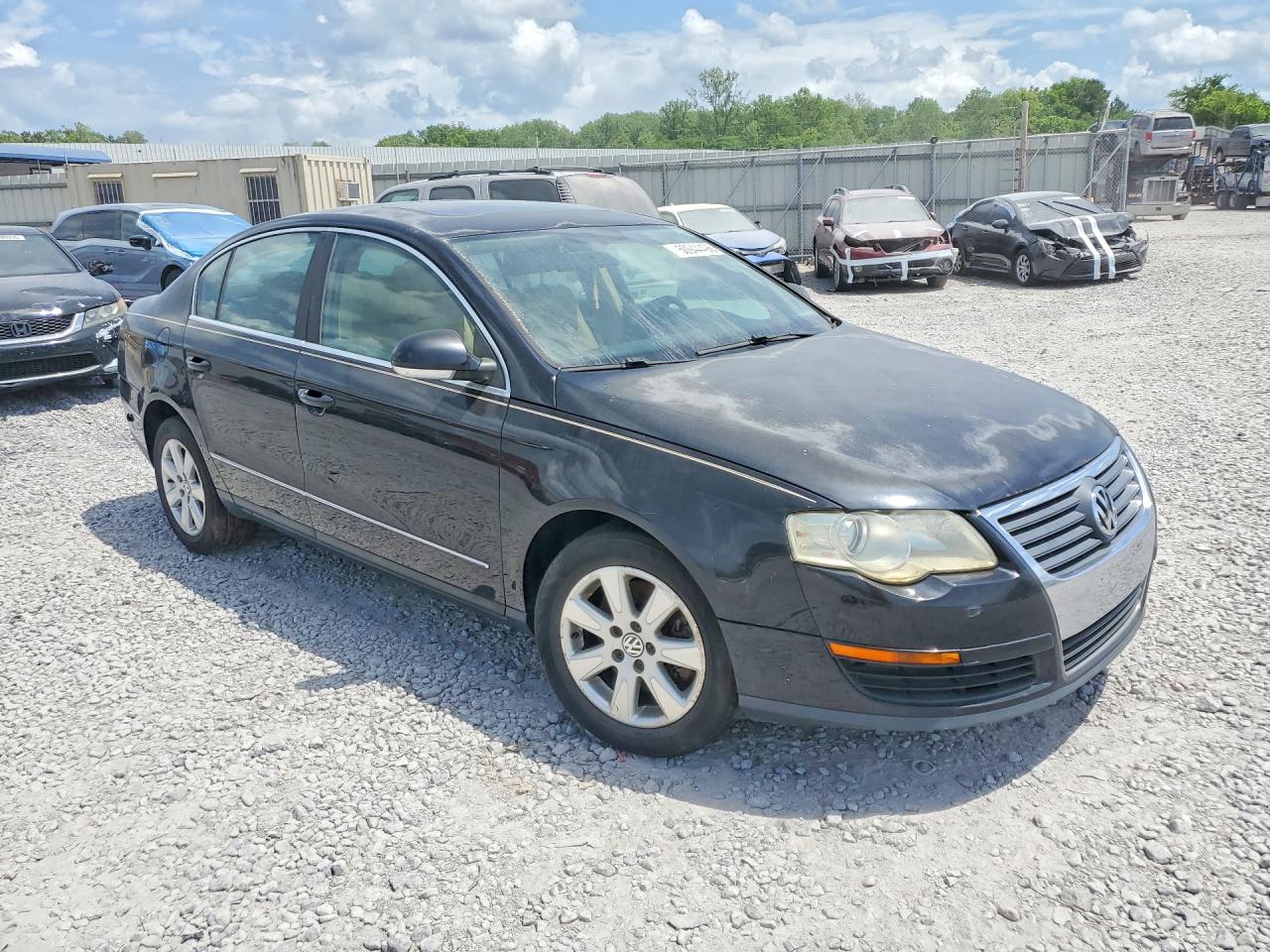 2006 Volkswagen Passat 2.0t Black vin: WVWAK73C46P155423