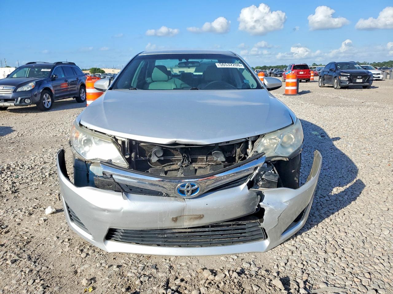 2013 Toyota Camry Hybrid Le Silver vin: 4T1BD1FK7DU079138