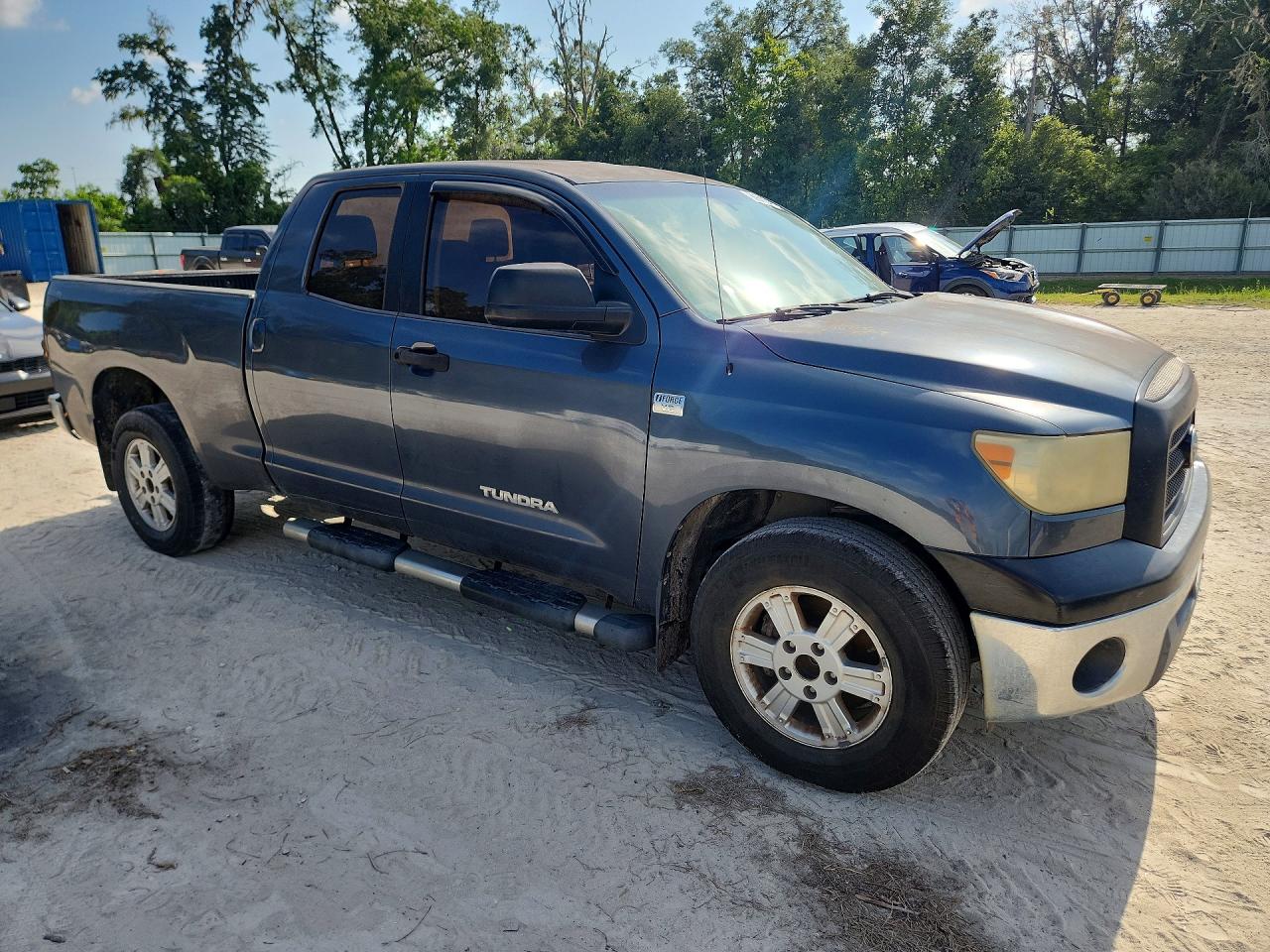 2008 Toyota Tundra Grade Синий vin: 5TFRT54148X021001