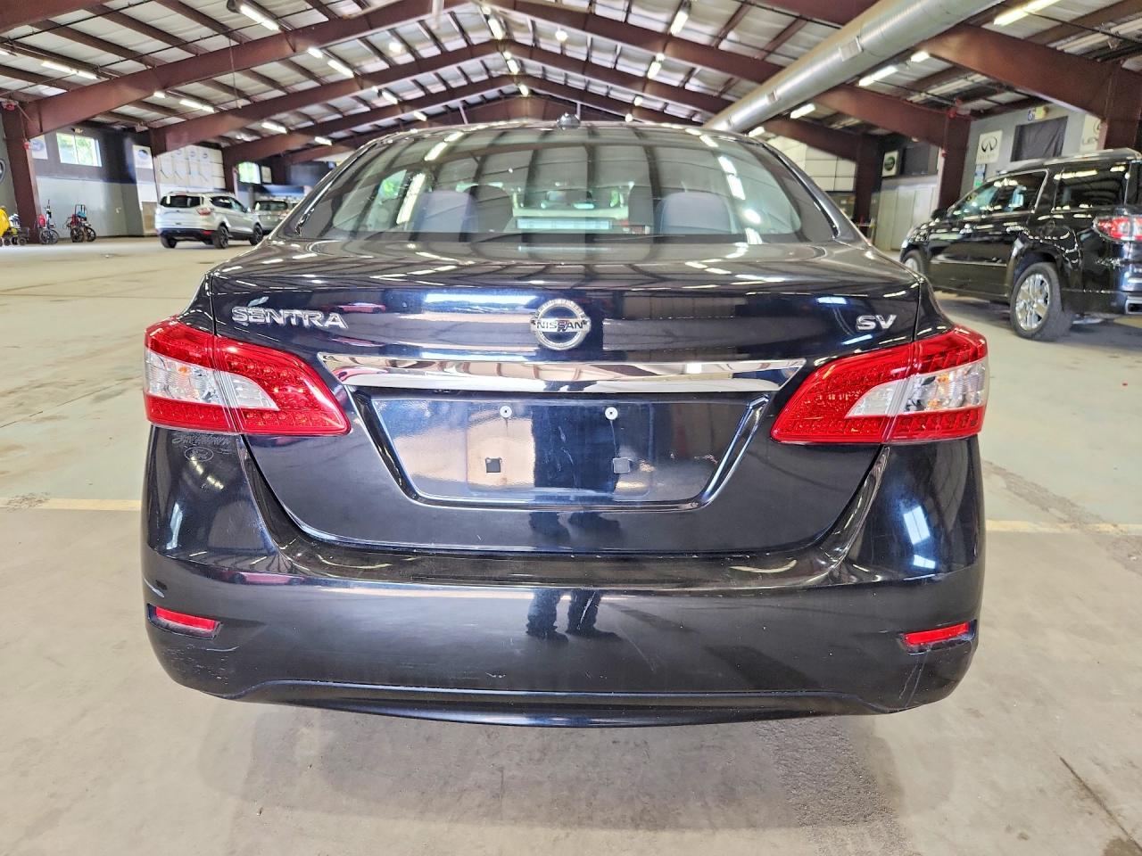 2015 Nissan Sentra Sv Black vin: 3N1AB7APXFL673962