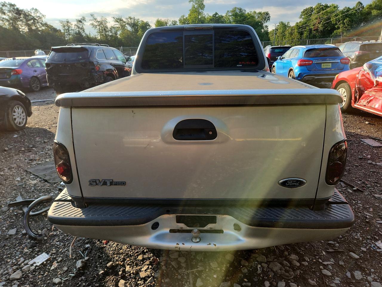 2001 Ford F150 Svt Lightning Silver vin: 2FTZF073X1CA86336