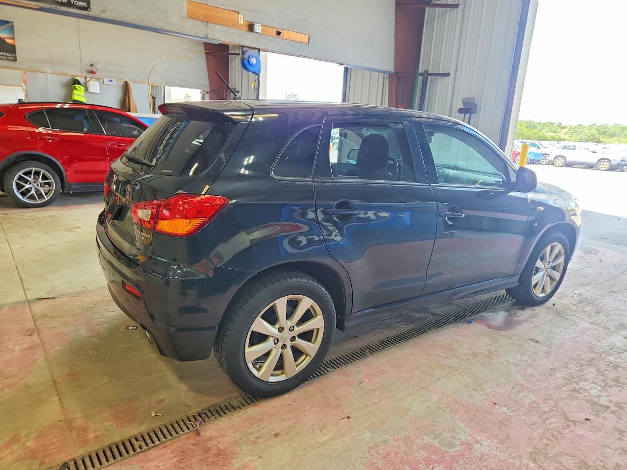 2012 Mitsubishi Outlander Sport Se Black vin: JA4AR4AU3CZ002175