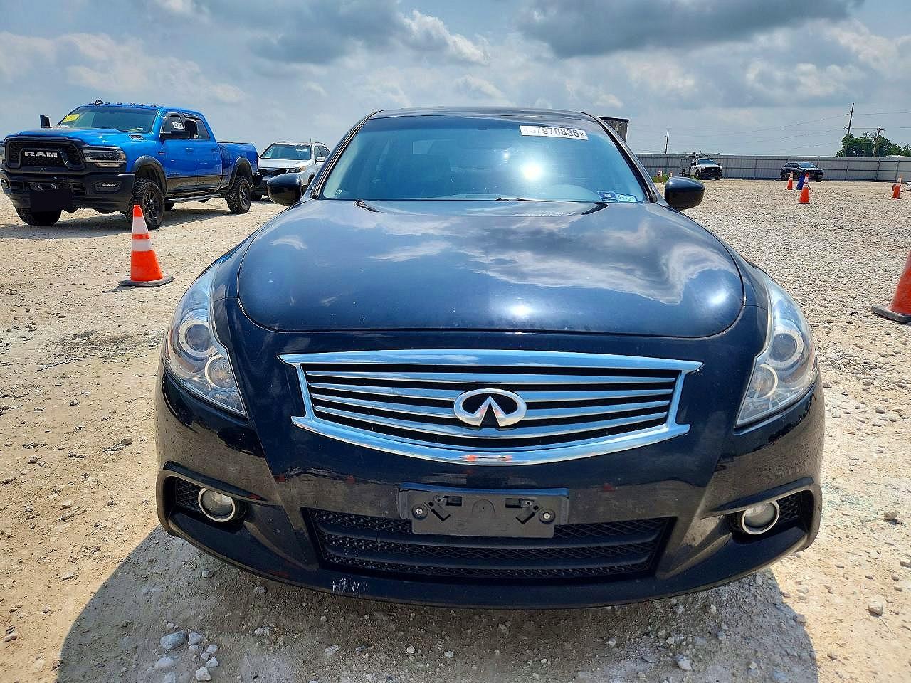 2013 Infiniti G37 Sedan Journey Черный vin: JN1CV6AP7DM300570