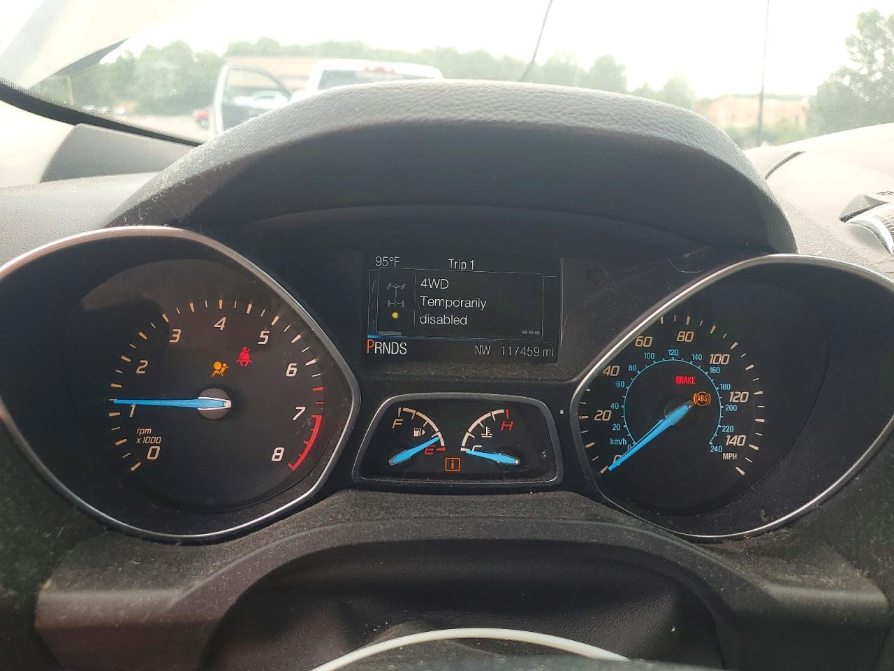 2014 Ford Escape Se Gray vin: 1FMCU9GX7EUC04802
