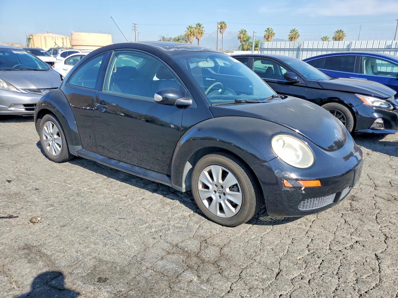 2009 Volkswagen New Beetle S Black vin: 3VWRG31C49M513420