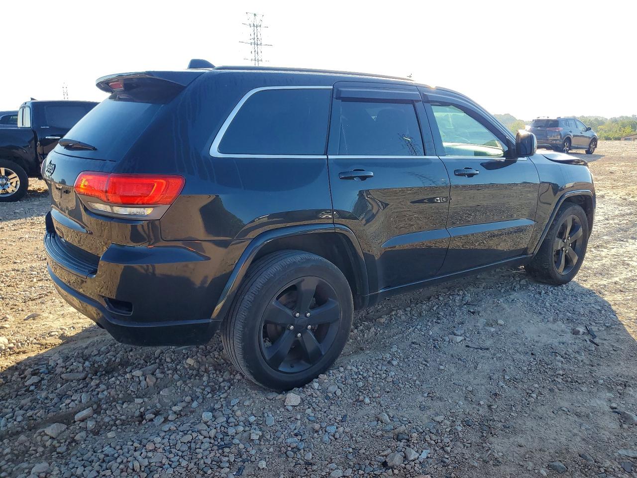 2014 Jeep Grand Cherokee Laredo Black vin: 1C4RJFAG3EC547353