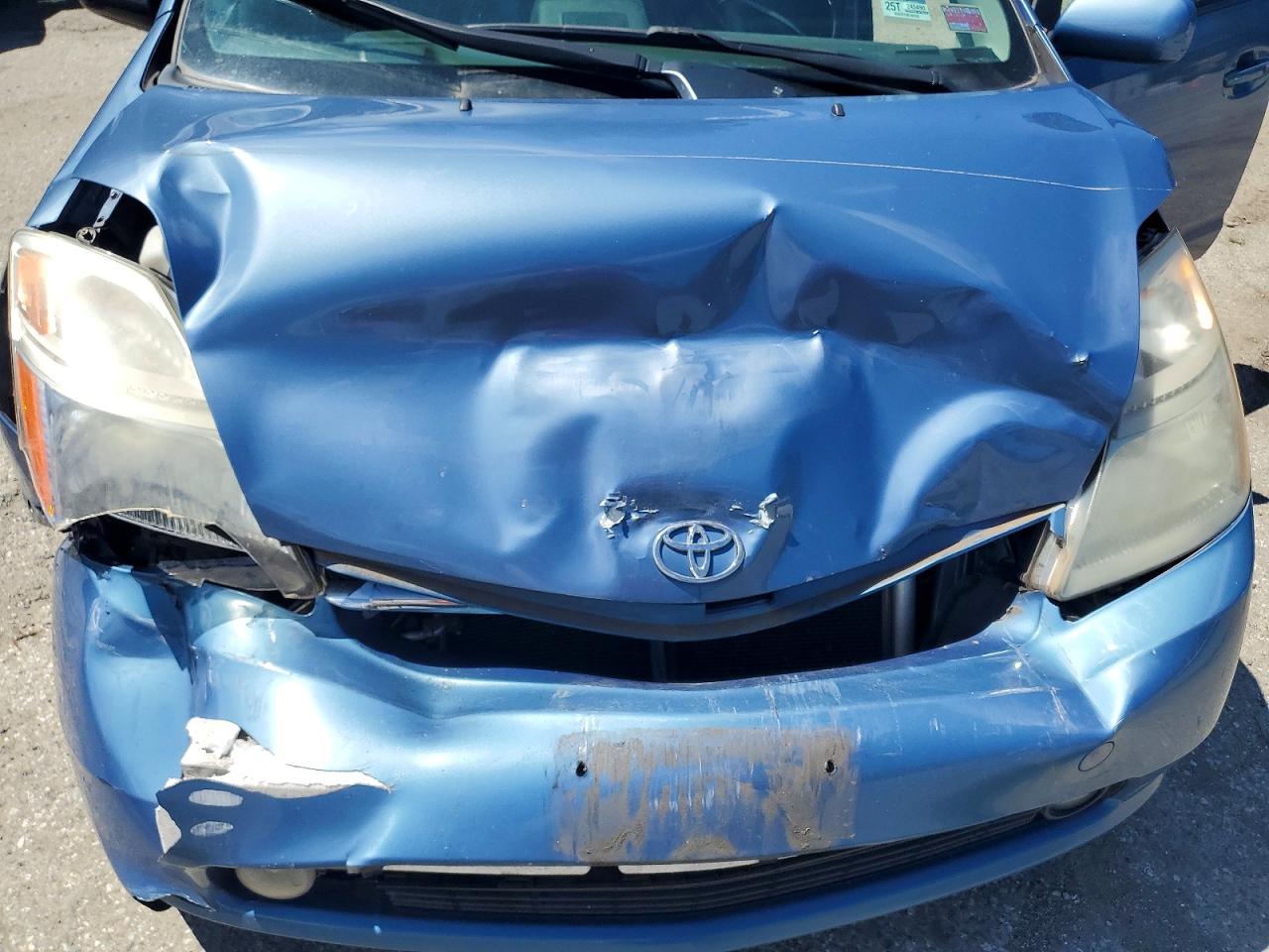 2009 Toyota Prius Base Blue vin: JTDKB20U397868757