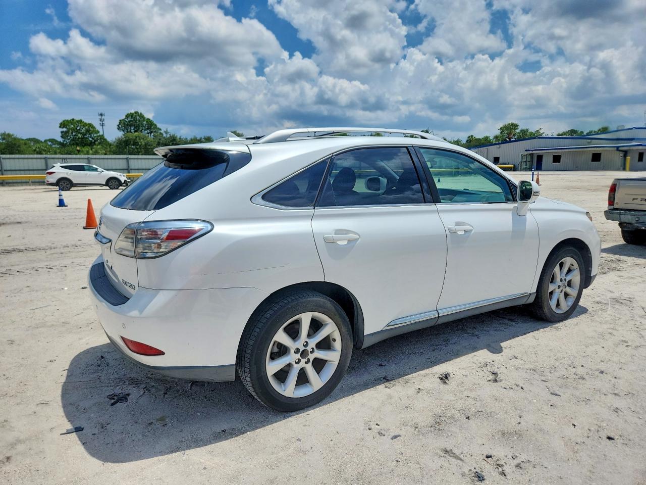 2010 Lexus Rx 350 White vin: 2T2ZK1BA5AC036847