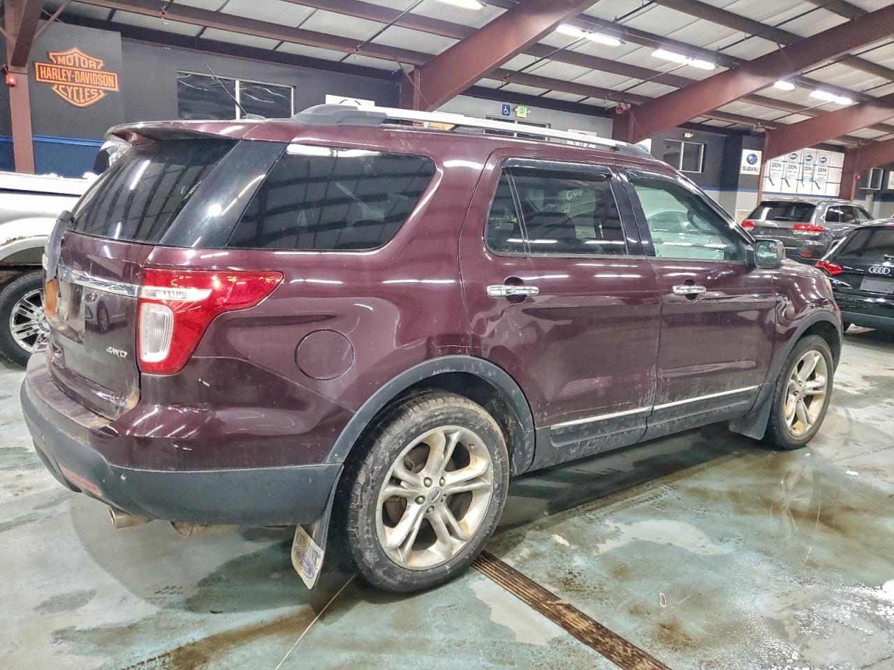 2011 Ford Explorer Limited Бордовый vin: 1FMHK8F87BGA26870