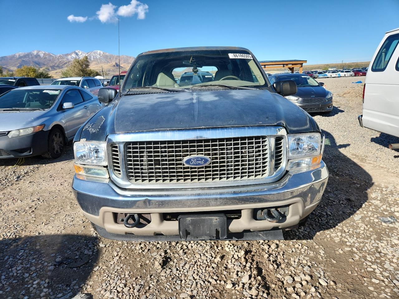 2000 Ford Excursion Limited Синий vin: 1FMNU42SXYEE50636