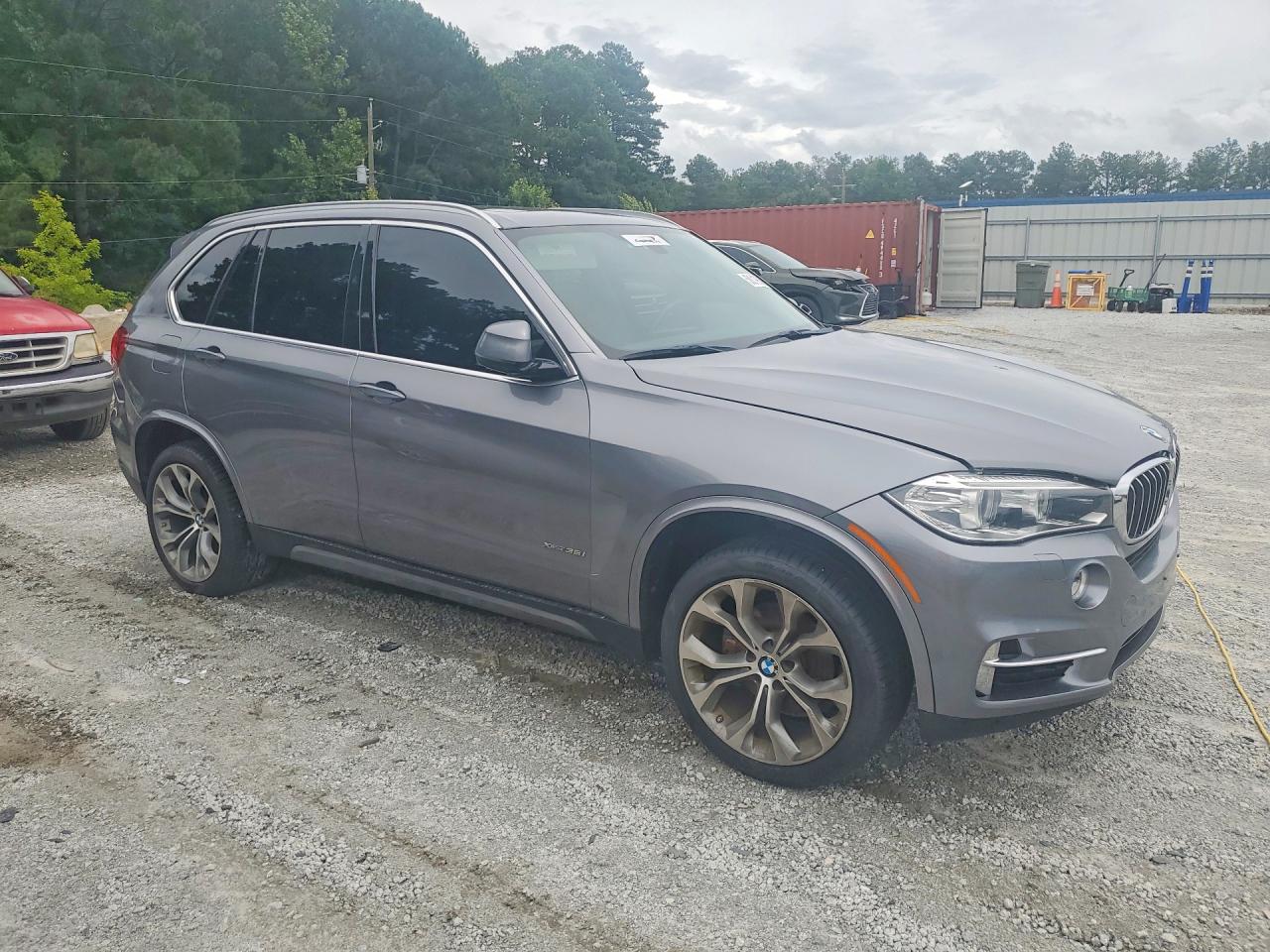 2015 Bmw X5 Xdrive35i Gray vin: 5UXKR0C58F0K62569