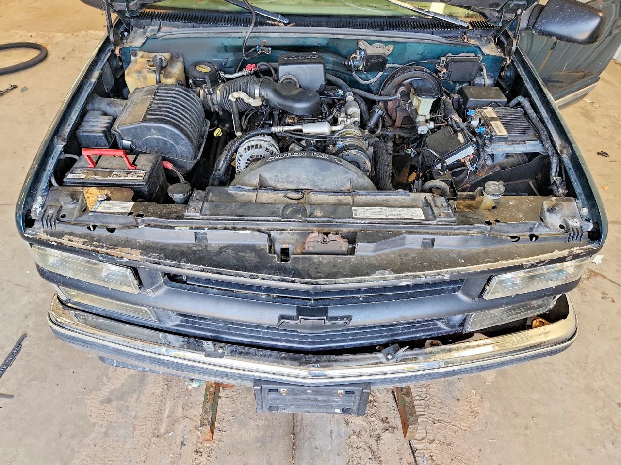 1998 Chevrolet Gmt-400 K1500 Green vin: 1GCEK19M6WR100328