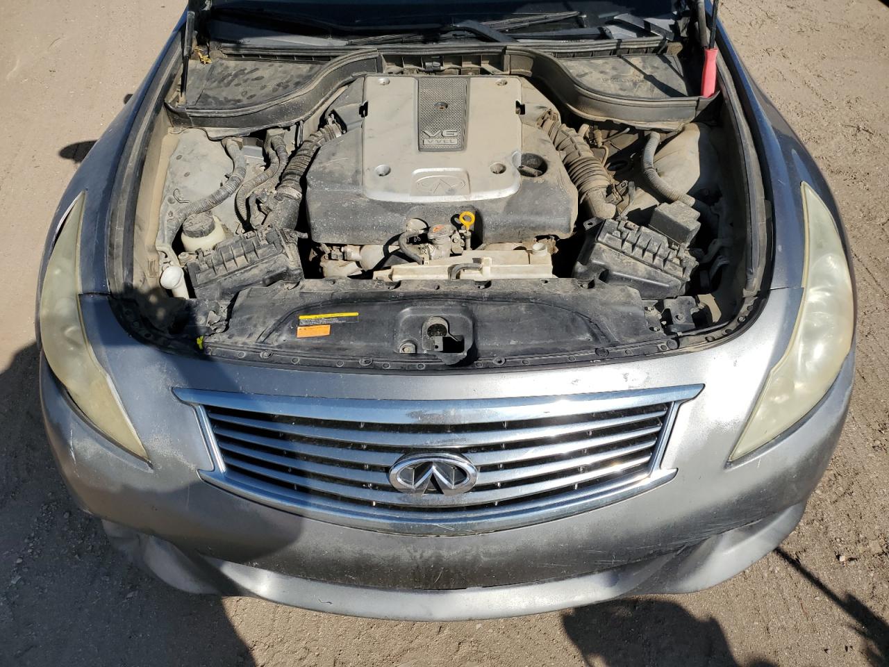 2011 Infiniti G37 Серый vin: JN1CV6AR1BM412831