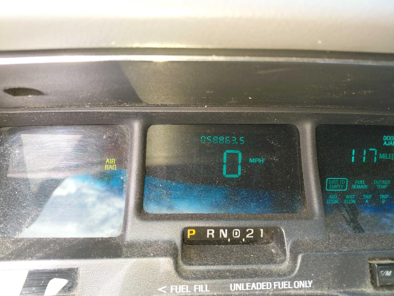 1994 Ford Crown Victoria Lx Blue vin: 2FALP74W5RX203065