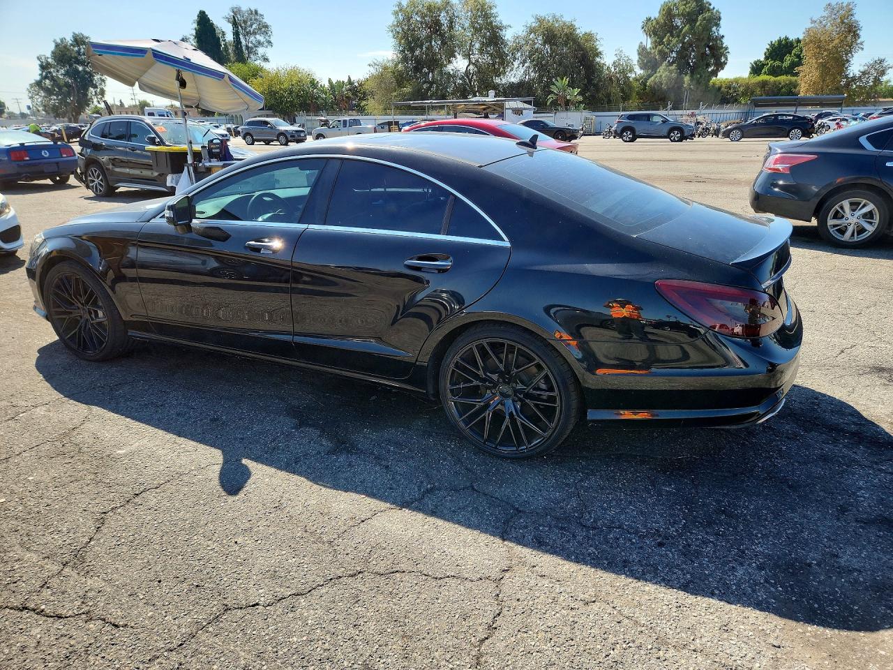 2012 Mercedes-benz Cls 550 Black vin: WDDLJ7DB8CA026784