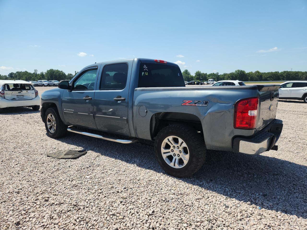 2013 Chevrolet Silverado K1500 Ls Blue vin: 3GCPKREA2DG128871