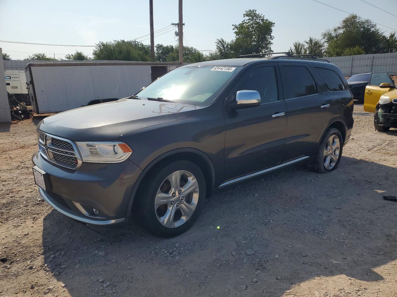2015 Dodge Durango Sxt Gray vin: 1C4RDHAG2FC801087