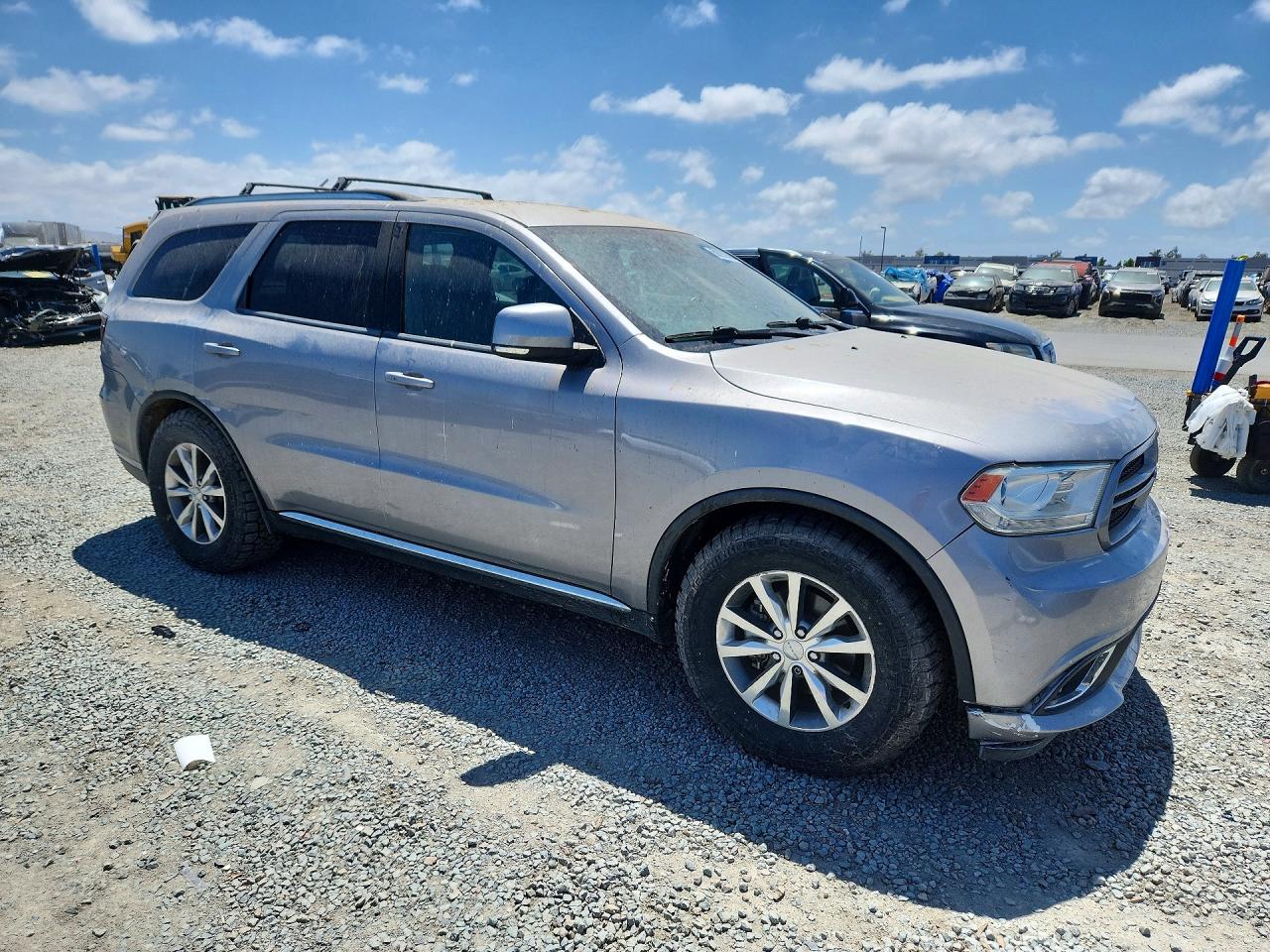 2015 Dodge Durango Limited Silver vin: 1C4RDHDG6FC937251