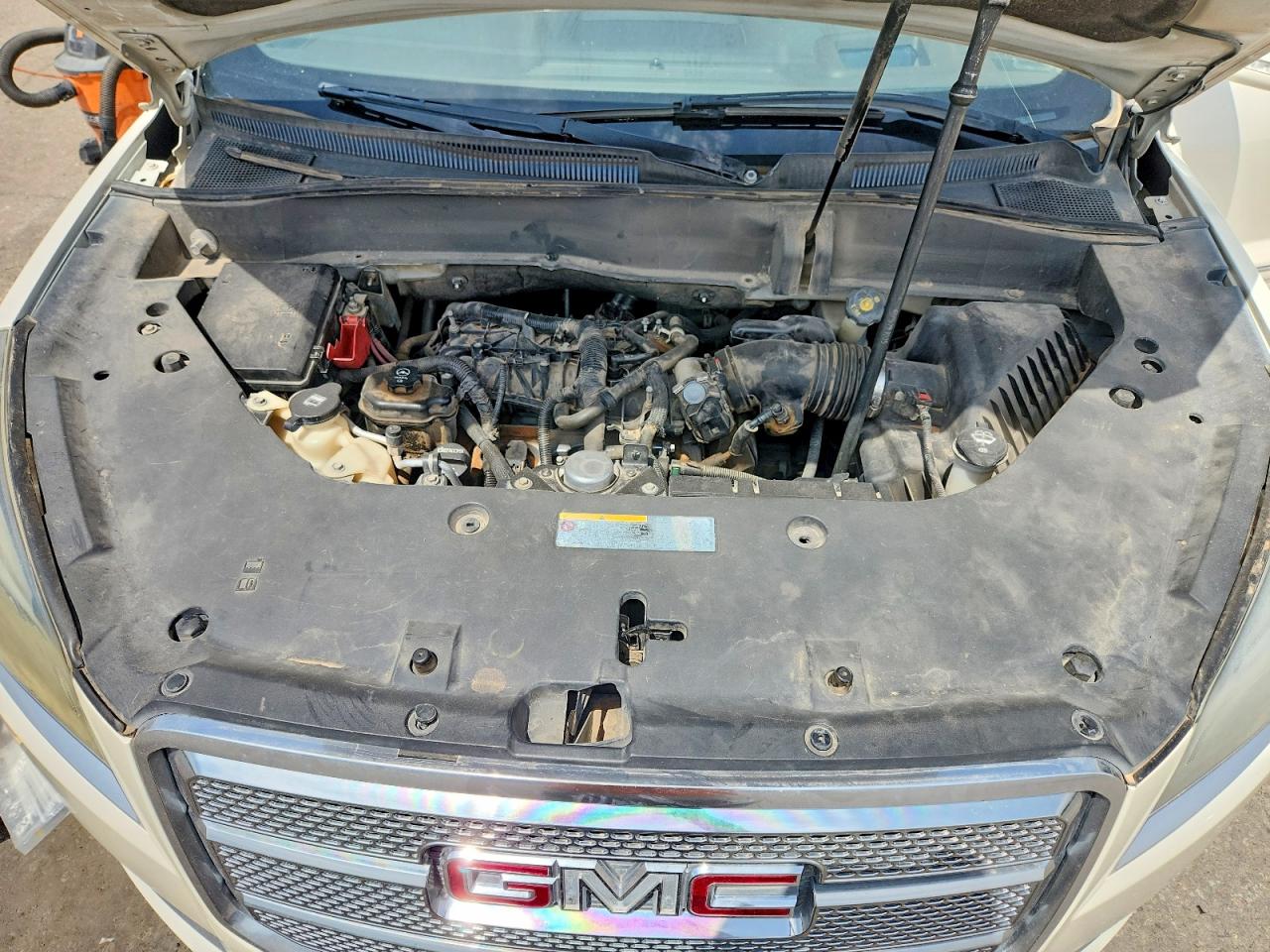 2014 Gmc Acadia Denali Белый vin: 1GKKVTKD7EJ358889