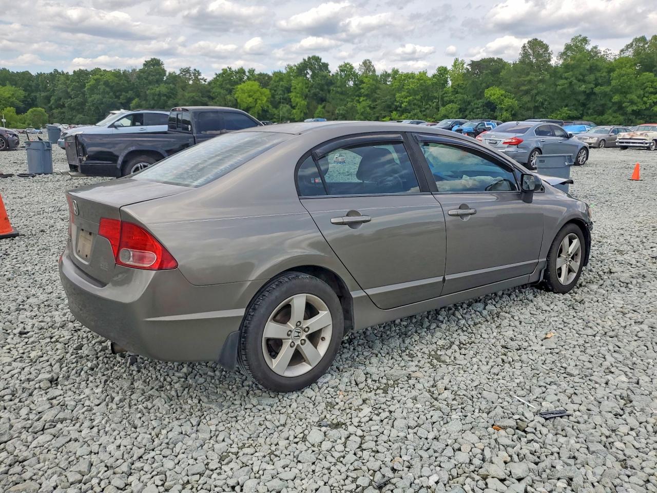 2008 Honda Civic Ex Silver vin: 1HGFA15828L024629