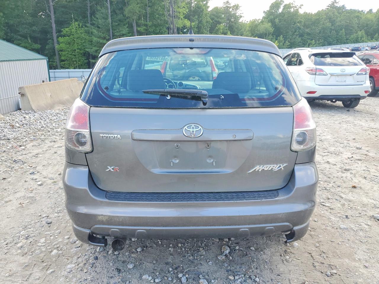 2008 Toyota Corolla Matrix Xr Gray vin: 2T1KR30E98C710432