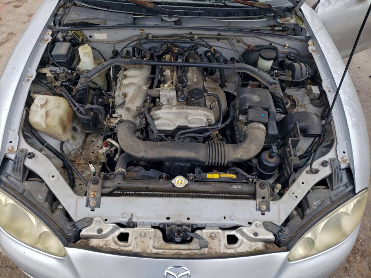 2005 Mazda Mx-5 Miata Base Silver vin: JM1NB353X50413748