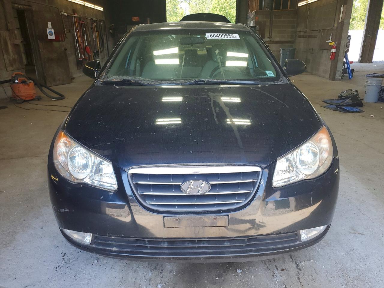 2008 Hyundai Elantra Gls Black vin: KMHDU46D48U486951