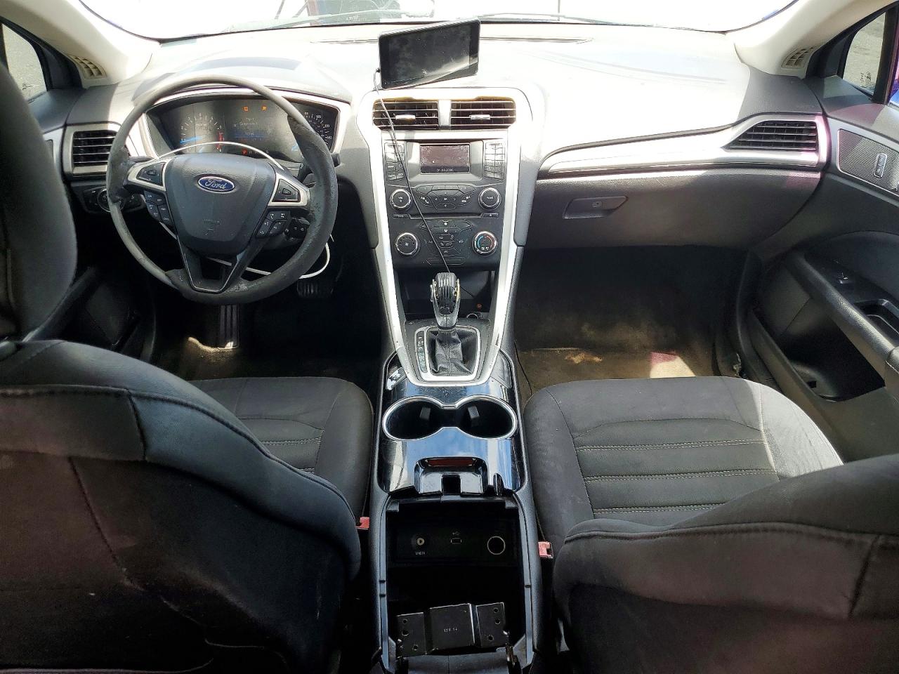 2015 Ford Fusion Se Синий vin: 3FA6P0H74FR102259