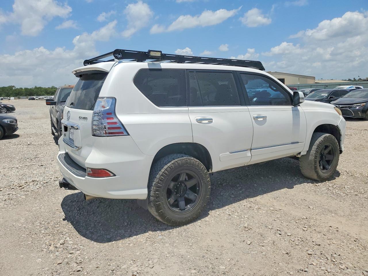 2014 Lexus Gx 460 White vin: JTJBM7FX4E5070537