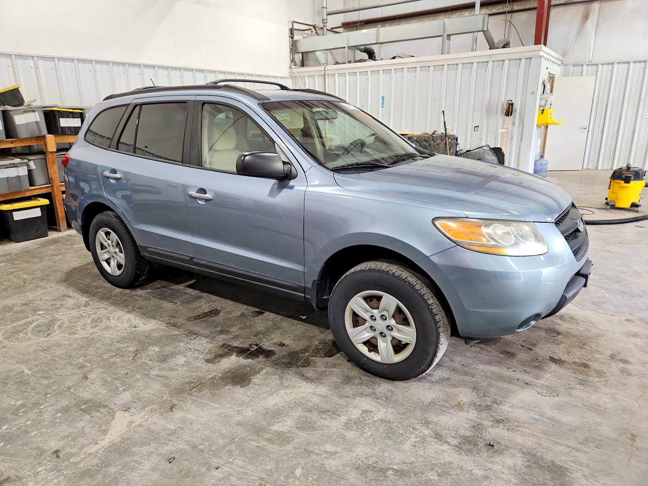 2009 Hyundai Santa Fe Gls Turquoise vin: 5NMSG73DX9H329300