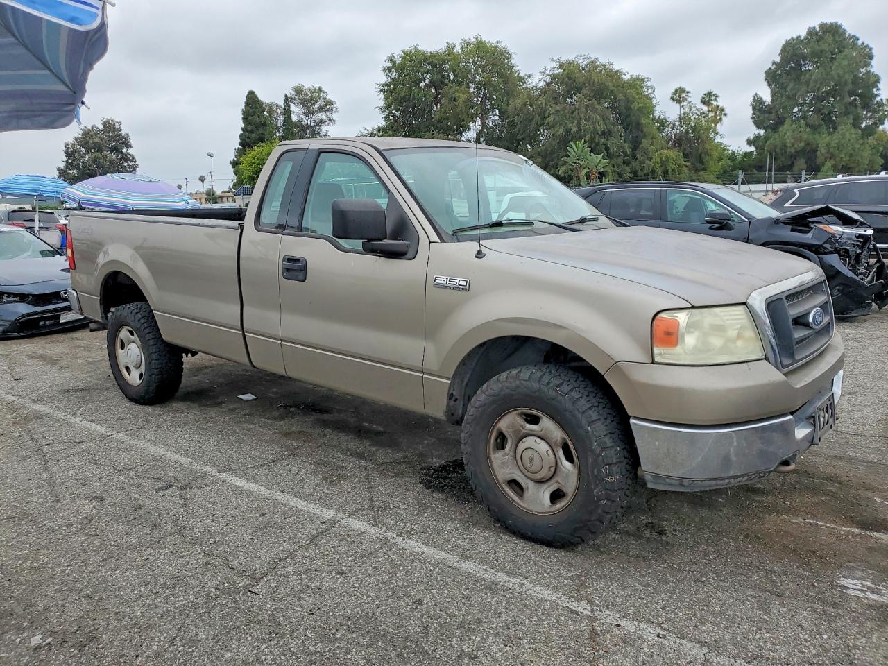 2004 Ford F150 Tan vin: 1FTRF14544NB71313