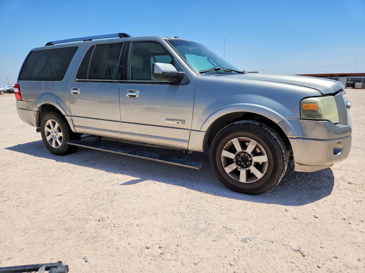 2008 Ford Expedition El Limited Silver vin: 1FMFK19548LA43772