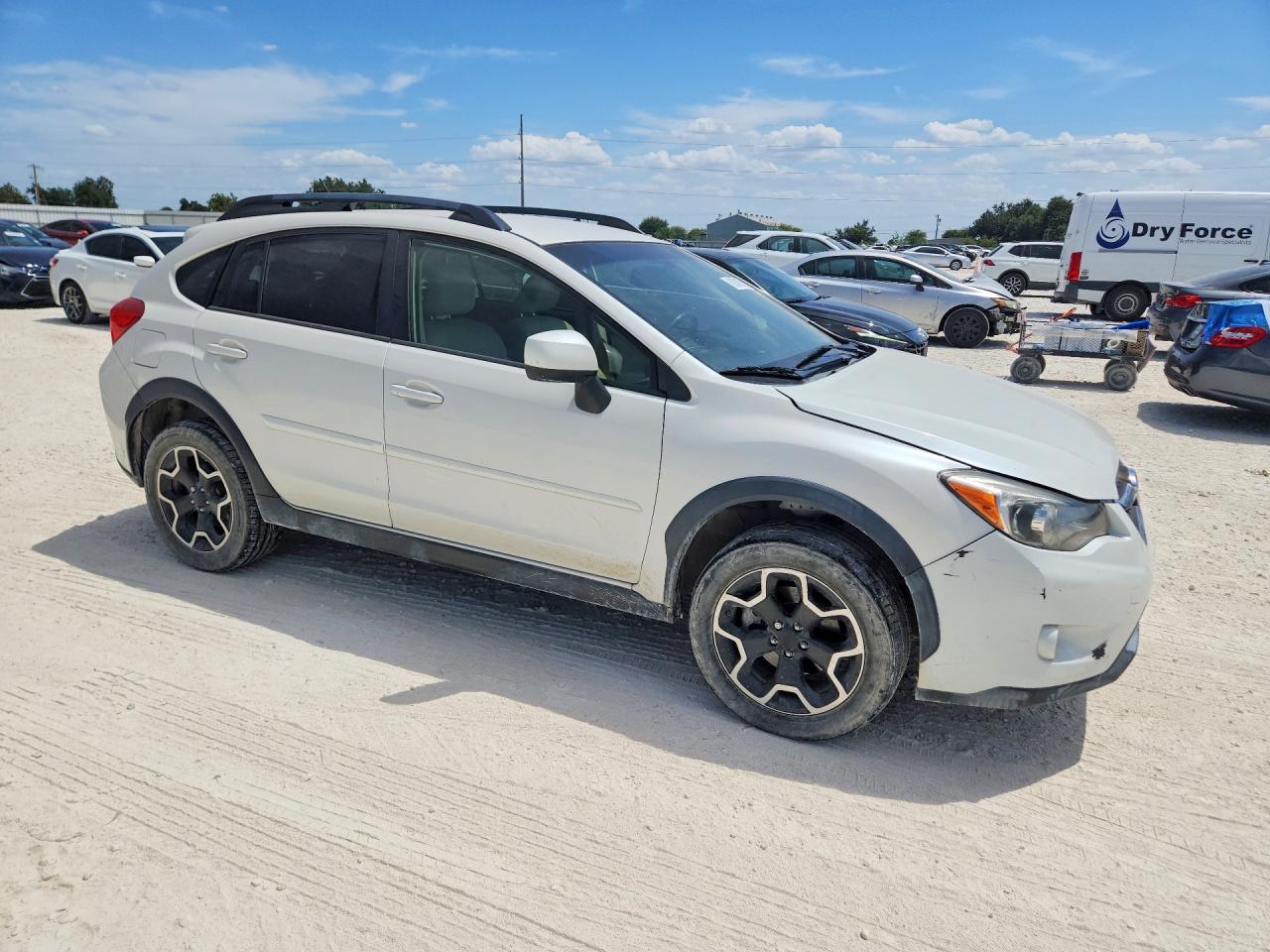 2013 Subaru Xv Crosstrek 2.0 Premium White vin: JF2GPACC8D2881290