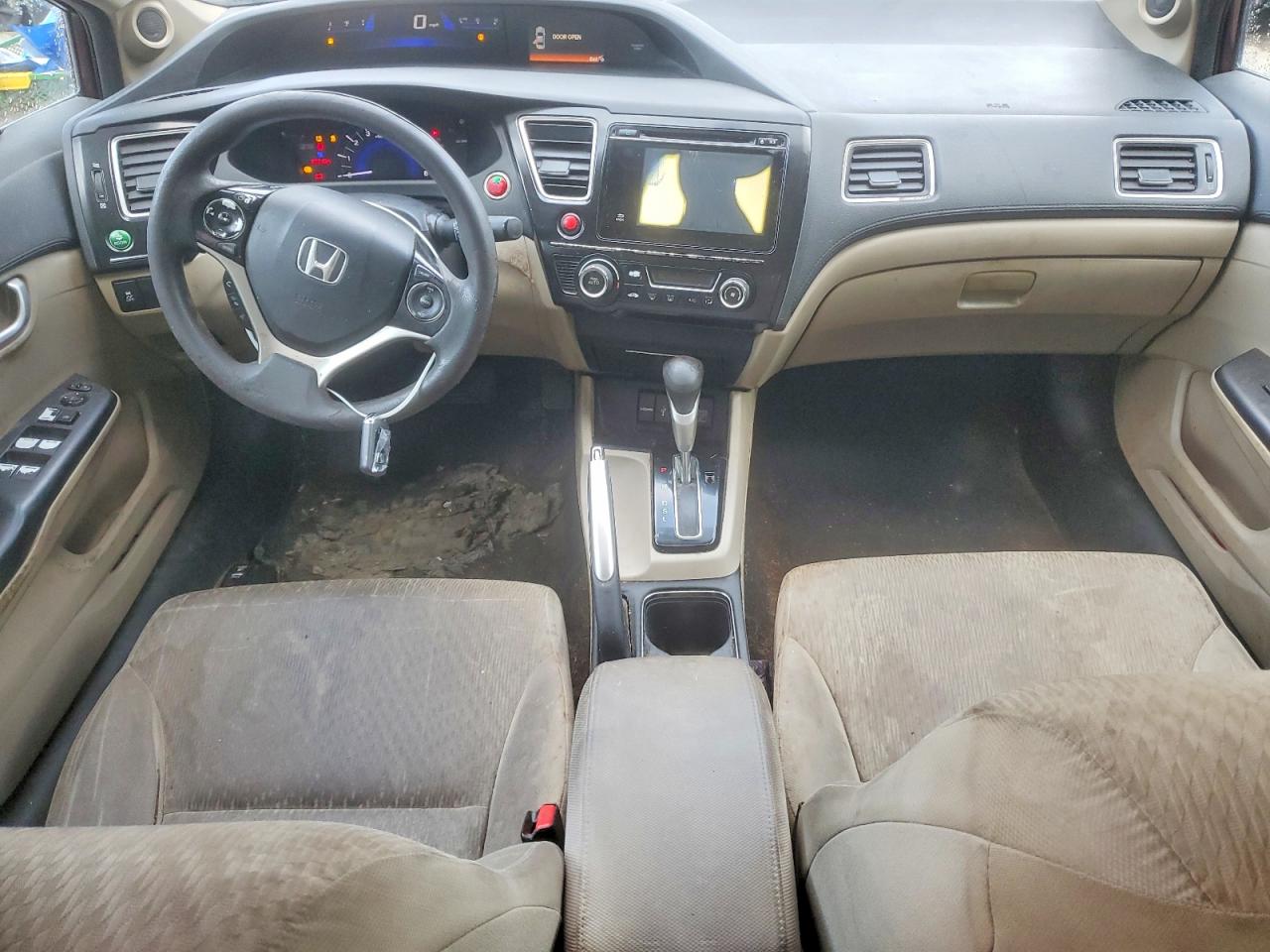 2014 Toyota Civic Ex Burgundy vin: 19XFB2F88EE033999