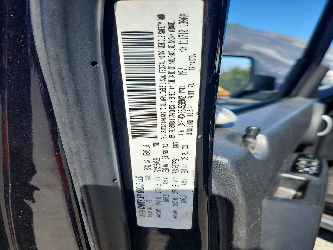 2011 Dodge Nitro Heat Blue vin: 1D4PT4GK5BW528902