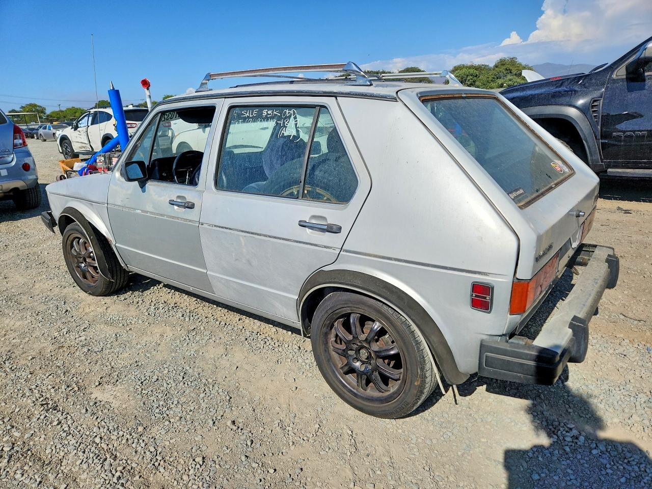 1982 Volkswagen Rabbit Ls Deluxe Серебряный vin: 1VWGB917XCV041944