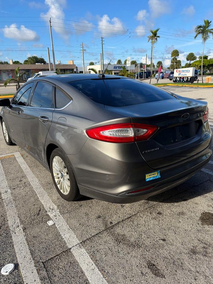 2013 Ford Fusion Se Hybrid Gray vin: 3FA6P0LU4DR217938