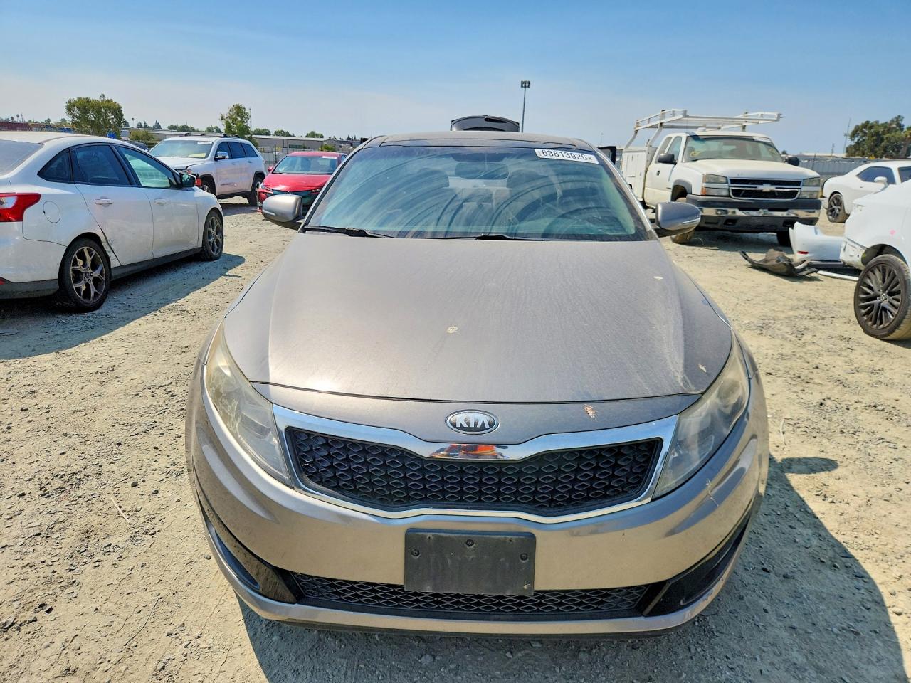 2013 Kia Optima Ex Gray vin: 5XXGN4A77DG213079