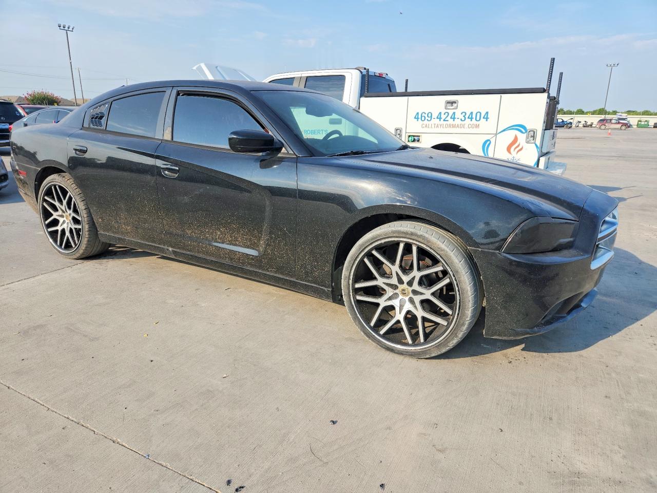 2014 Dodge Charger Sxt Black vin: 2C3CDXHG3EH182408