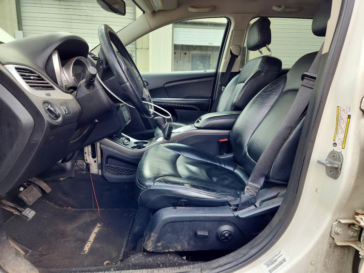 2014 Dodge Journey Sxt White vin: 3C4PDDBG8ET167916