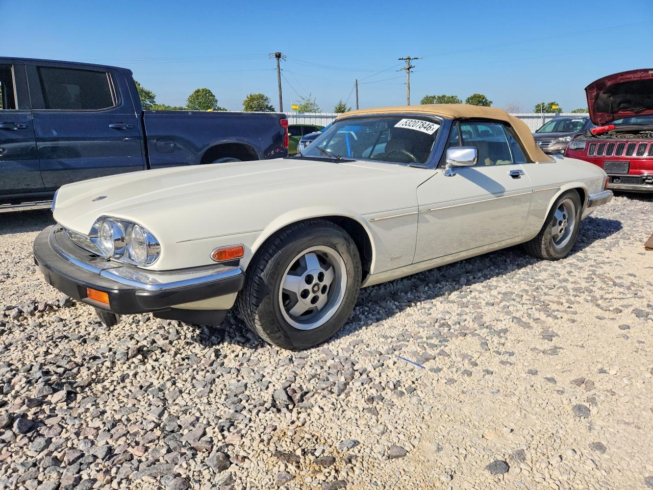 1988 Jaguar Xjs White vin: SAJNV5846JC144813