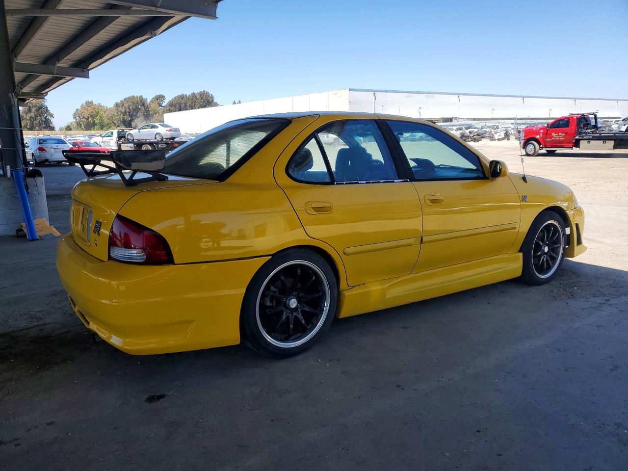 2003 Nissan Sentra Se-r Spec V Yellow vin: 3N1AB51D53L720336