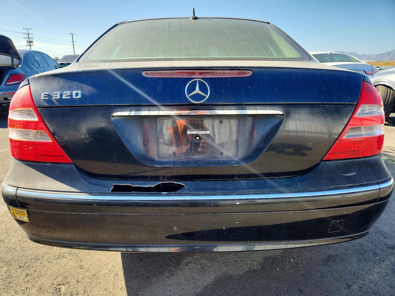 2005 Mercedes-benz E 320 Black vin: WDBUF65J15A702171