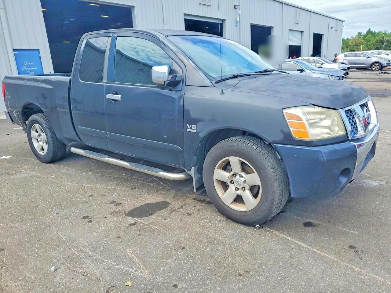2004 Nissan Titan Xe Черный vin: 1N6AA06A84N526724