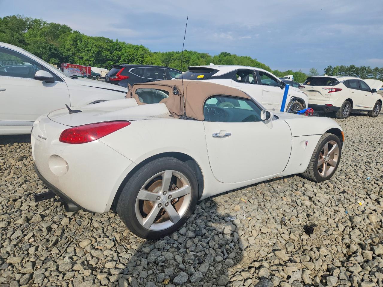 2008 Pontiac Solstice Белый vin: 1G2MC35B08Y123187