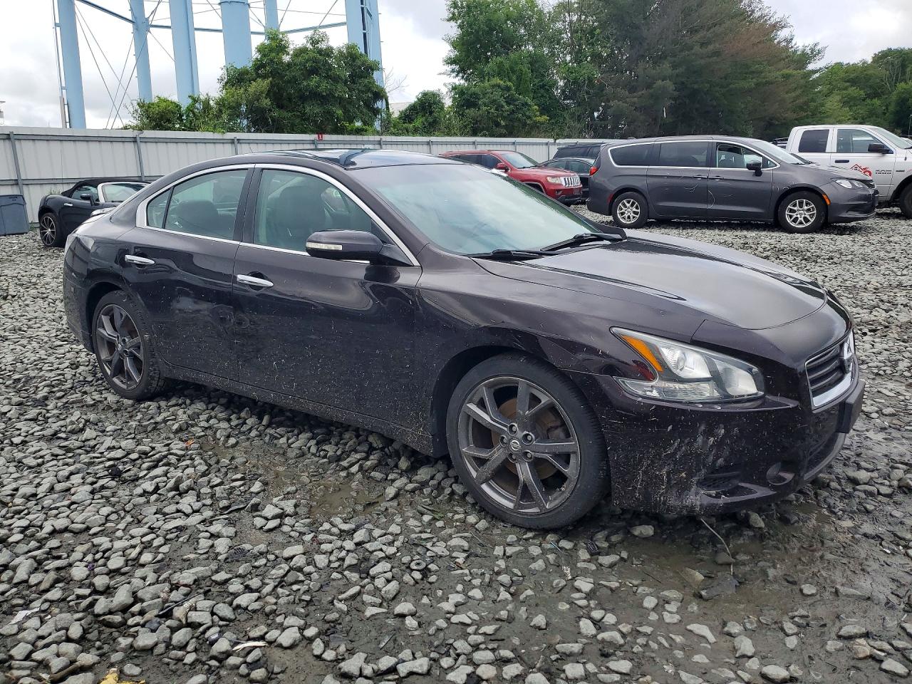2013 Nissan Maxima 3.5 Sv Black vin: 1N4AA5AP8DC805460