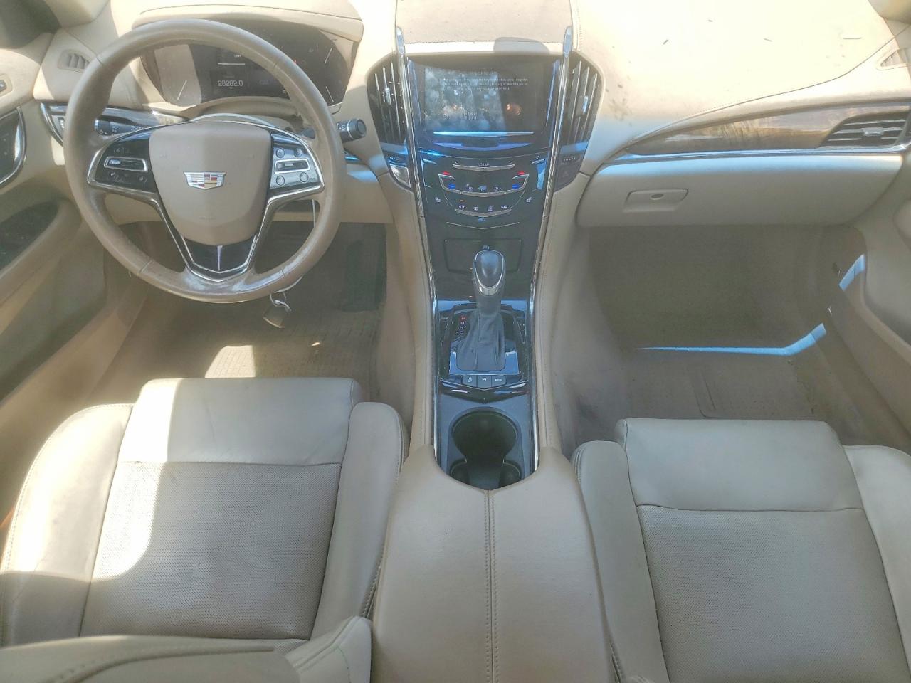 2016 Cadillac Ats Luxury Silver vin: 1G6AB5RX9G0104074